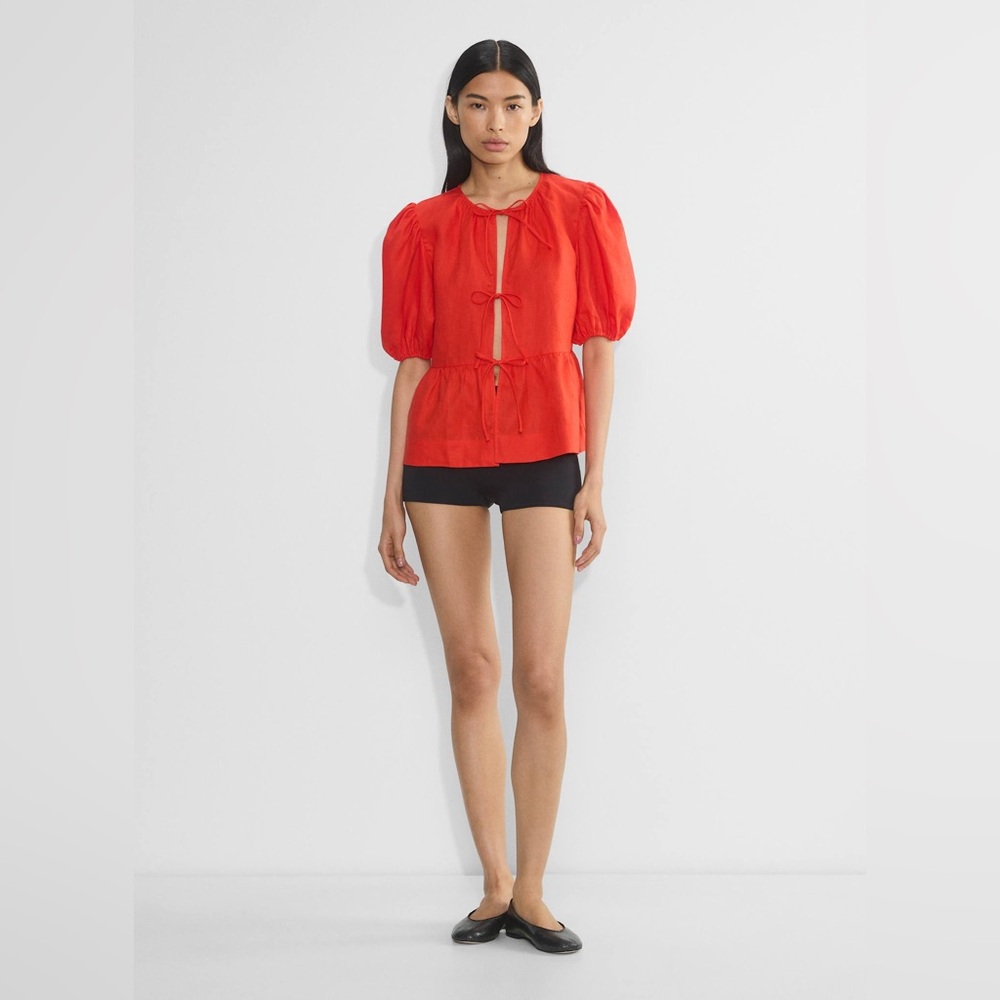 Wilfred Violette Linen Blouse size S